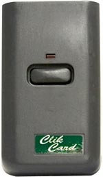 Sentex Clikcard 1 Button Remote